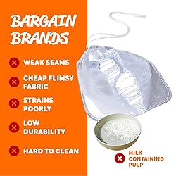 Ellie's Best Pro Quality Nut Milk Bag - Big