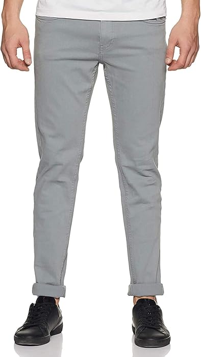 mens skinny casual trousers