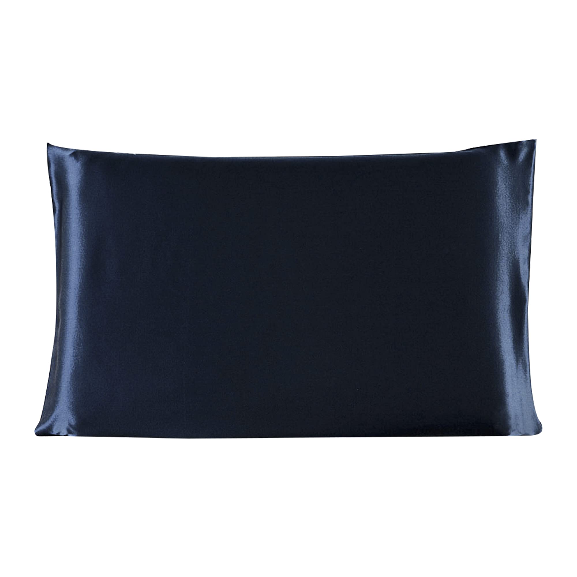 Sourcingmap 100% Pure Mulberry Charmeuse Silk Pillowcase Pillow Case Cover for Hair & Skin 19 Momme 350tc Standard Size 20x26 Inch/51x66cm Royal Blue (1-Piece)
