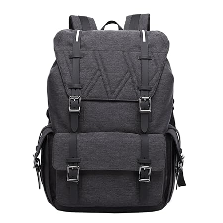 Wasserabweisend Rucksäcke Vintage-Stil Großer Kapazität Reiserucksack Wanderrucksack für Freizeit Camping Outdoor Sports Hiki