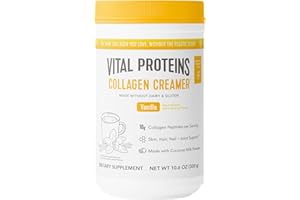 Vital Proteins Collagen Peptides Powder - Vanilla Protein Coffee Creamer for Hair, Skin & Nails Support