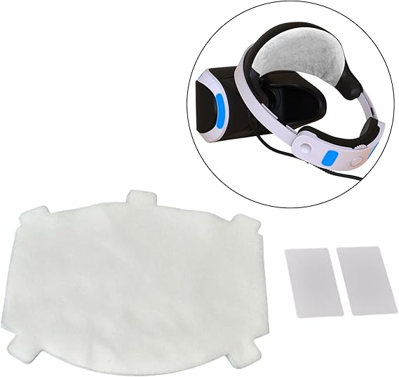 Amazon Co Jp 枚入り Vr Cuh Zvr1 保護シート Ivoler Psvr 16に対応 吸汗 汗汚れを対抗 プロテクトシート ゲーム