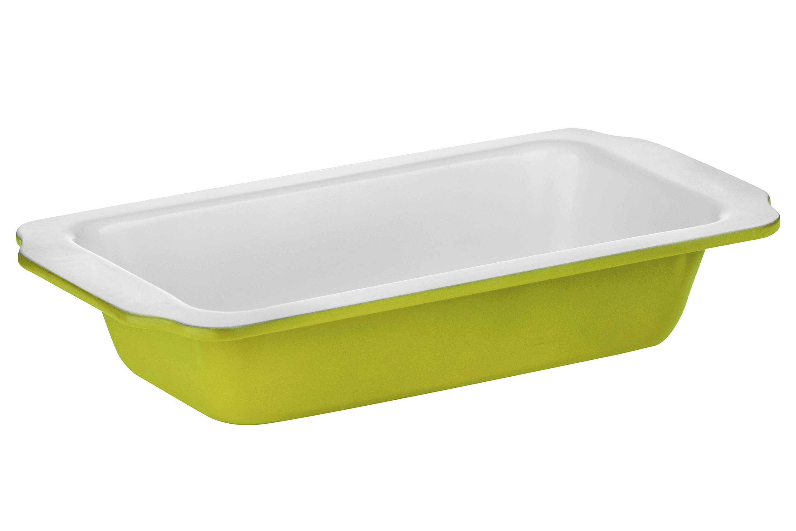 Premier Housewares Green Baking Tin with Handles Daily Use Loaf Oven Dishes For Kitchen Use Cooking And Baking Pasta/Lasagne/Casseroles 31 x 17 x 6