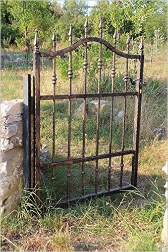 Charming Vintage Garden Gate Journal 150 Page Lined Notebook Diary Creations Cs Amazon Com Books