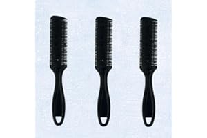 3-Piece Trimmer Razor Set with Professional Double-Sided Razor Blades and Double-Sided Hair Clippers for DIY Slim-Fit Hairsty