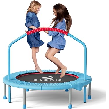 Relaxdays Trampolín Interior Plegable 95 cm hasta 100 kg, Deporte y Gimnasia, Morado Relaxdays Trampolín Interior Plegable 95 cm hasta 100 kg, Deporte y Gimnasia, Morado
