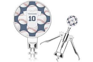 Personalized Baseball Jersey Corkscrew