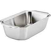 Hestan Provisions OvenBond – Tri-ply Clad Stainless Steel, 1-Pound Loaf Pan (9" x 5")
