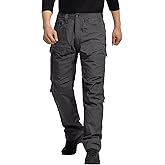 FREE SOLDIER Men's Cargo Pants,Tactical Pants for Men Stretch,Durable Ripstop EDC Work Pants for Hiking