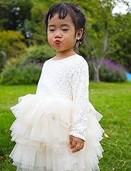 Cilucu Baby Girls Dress Toddler Kids Party Tutu