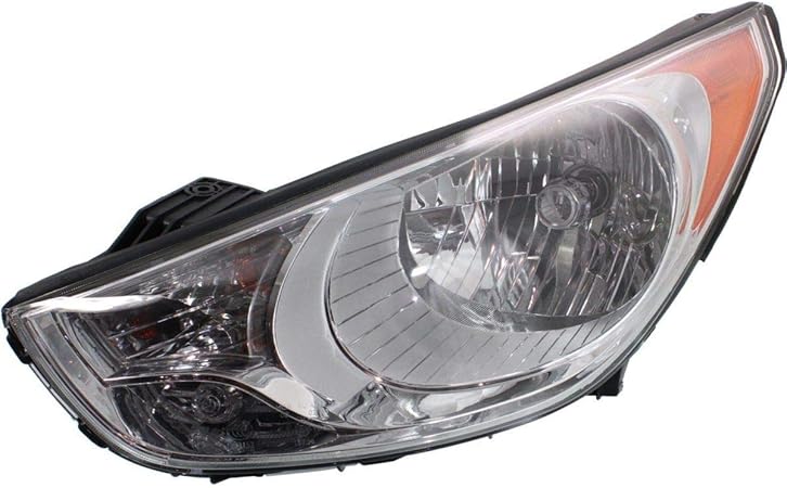 Amazon.com: Headlight For 2010-2013 Hyundai Tucson Driver Side w/bulb