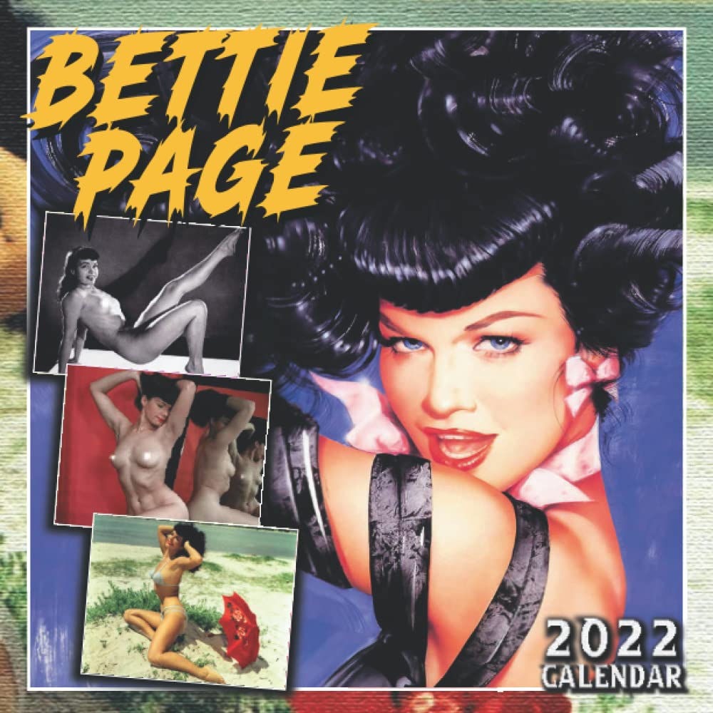 Bettie Page 2022 Calendar: Sexy Bettie Page 12 Hot Glossy Months From 1 Jan To 31 Dec 2022: Publishings, Page Bettie: 9798780334811: Amazon.com: Books