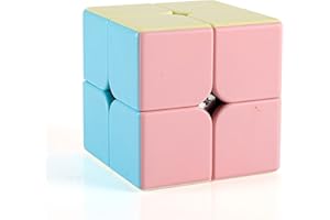 FOOZZILLA Speed Cube for Kids and Adults – 2x2 Productivity Cube with 6 Bright Colors – Fun and Entertaining – Develops Skills, Dexterity – Stimulates and Challenges Mind