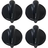 4 PCs WB03T10236 Burner Control Knob Gas Range Knobs for GE Range/Stove/Cooktop wb03t10236, ap3883034, 1166373, ps1021811, b00mockg10
