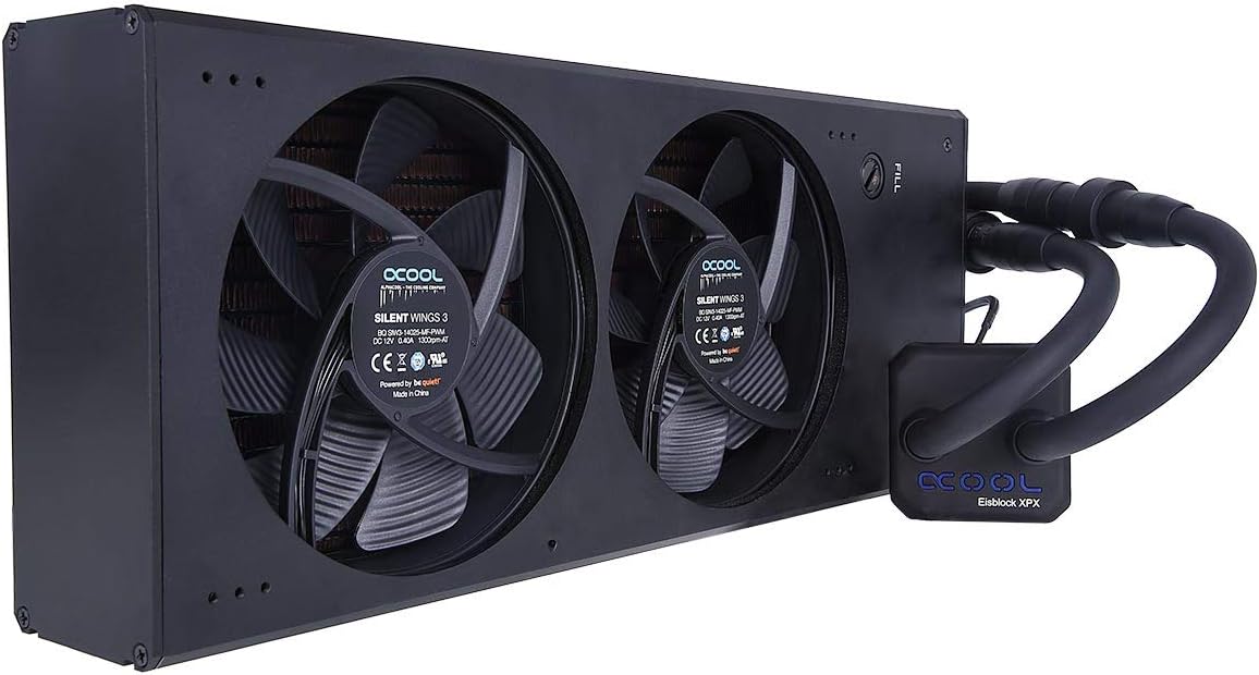 AlphacoolEisbaer Extreme Liquid CPU Cooler 280 - Black Edition