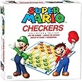 Super Mario Checkers Collector's Edition | Featuring Mario & Luigi | Collectible Checkers | Perfect for Mario Fans