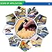 Hot Glue Gun, KSANA 20w Mini Melt Glue Gun for Home DIY Craft, Quick Repairs Small Tool, Included 40pcs 0.27 Inch Diameter and 5.5 Inch Length Hot Glue Sticks. (50pcs)