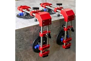 HIGHTOP 90 Degree Stone Seam Setter with 6Inch Suction Cup Seam Joining Leveling,Solid Countertop Installation Tool for Quartz slabs ，Granite, Stone, Marble,Tile Gap Regulator