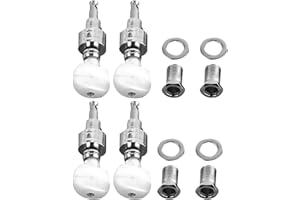 Cabilock Banjo Tuner 4Pcs String Key Pegs Machine Heads for Banjo Players with Easy Setup