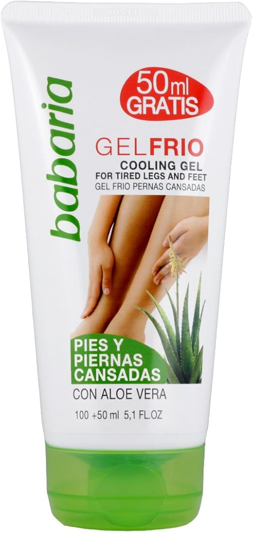 Babaria Aloe Vera Cooling Gel For Tired Legs and Feet 150ml Amazon.co