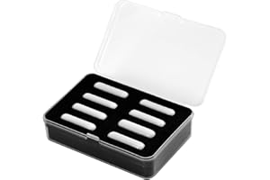 AyinLab PTFE Magnetic Stir Bar Set 8pcs, Magnetic Stir Rod 8x30mm, Magnetic Mixer Bars, Agitator Bars for Magnetic Mixer for Liquid Mixing, Making Yeast for Homebrewing, Coffee Stirring, Lab Testing