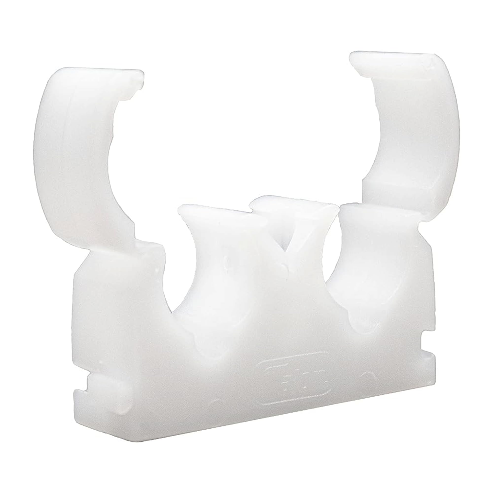 22mm Double Hinged Pipe Clips (50 pcs) — image 1