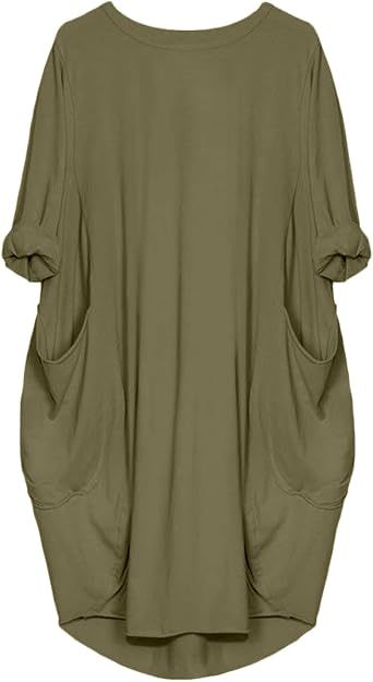 baggy t shirt dress with pockets