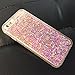 iPhone 6 Plus Case,Crazy Panda 3D Creative Liquid Glitter Design iPhone 6 Plus Liquid Quicksand Bling Adorable flowing Floating Moving Shine Glitter Case iPhone 6 Plus/6S Plus - Pink Diamonds