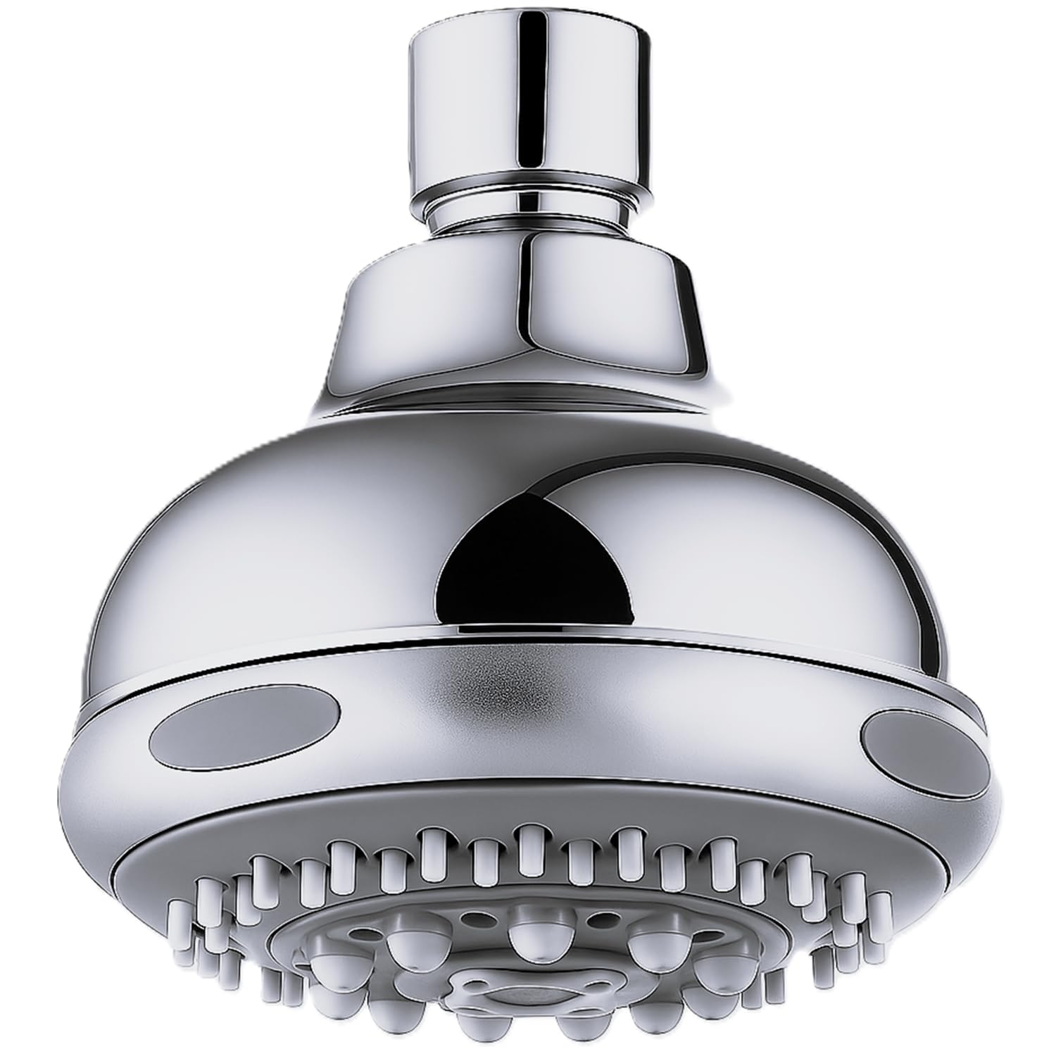 Design Shower Head/Shower Head/Pivots/with Anti-Limescale Nozzles/ Chrome-Plated/1/2 Inch Connection/Shower/Bath/Stainless Steel/Brass Quality Product/Commercial/Head Shower