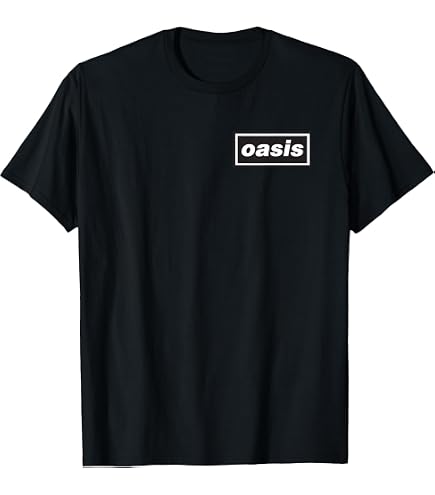 Amazon.com: Oasis T Shirt Be Here Now Illustration Band Logo