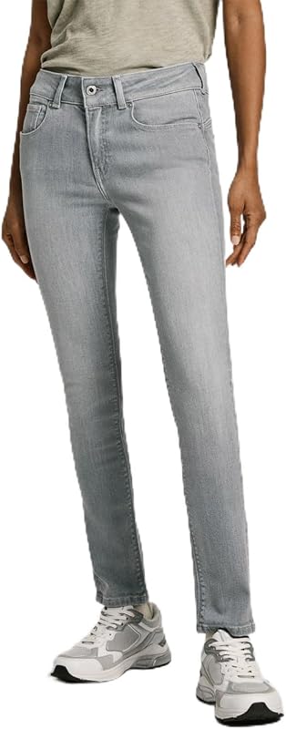 Slim Jeans LW Pl204737, Jeans Donna, Blu (Denim-uh4), 34W / 32L