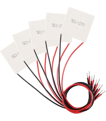 Module Peltier TEC1-12708 15.8V 8A 70W - Plaque Refroidissement Thermoélectrique 40x40mm
