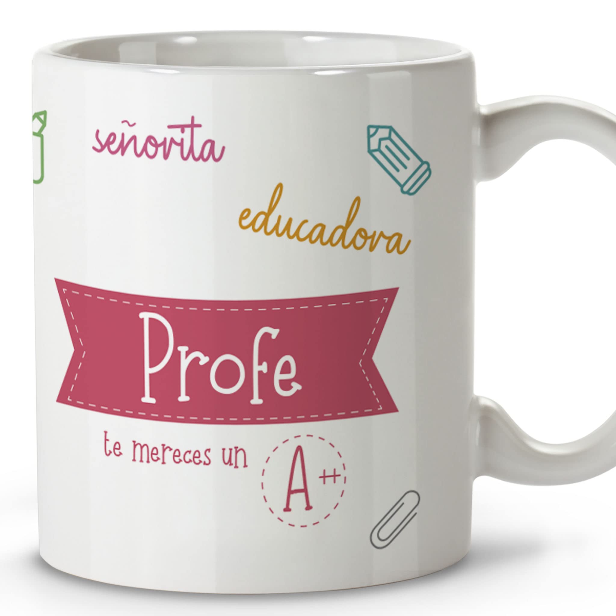 Gift for Teacher. Teacher Mug. Original Gifts for Teachers. Ceramic Mug. Various designs. Outstanding Teacher. — image 1