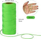 tenn well Green Mason Line 328ft Braided Brick Line for Building Gardening DIY view 5