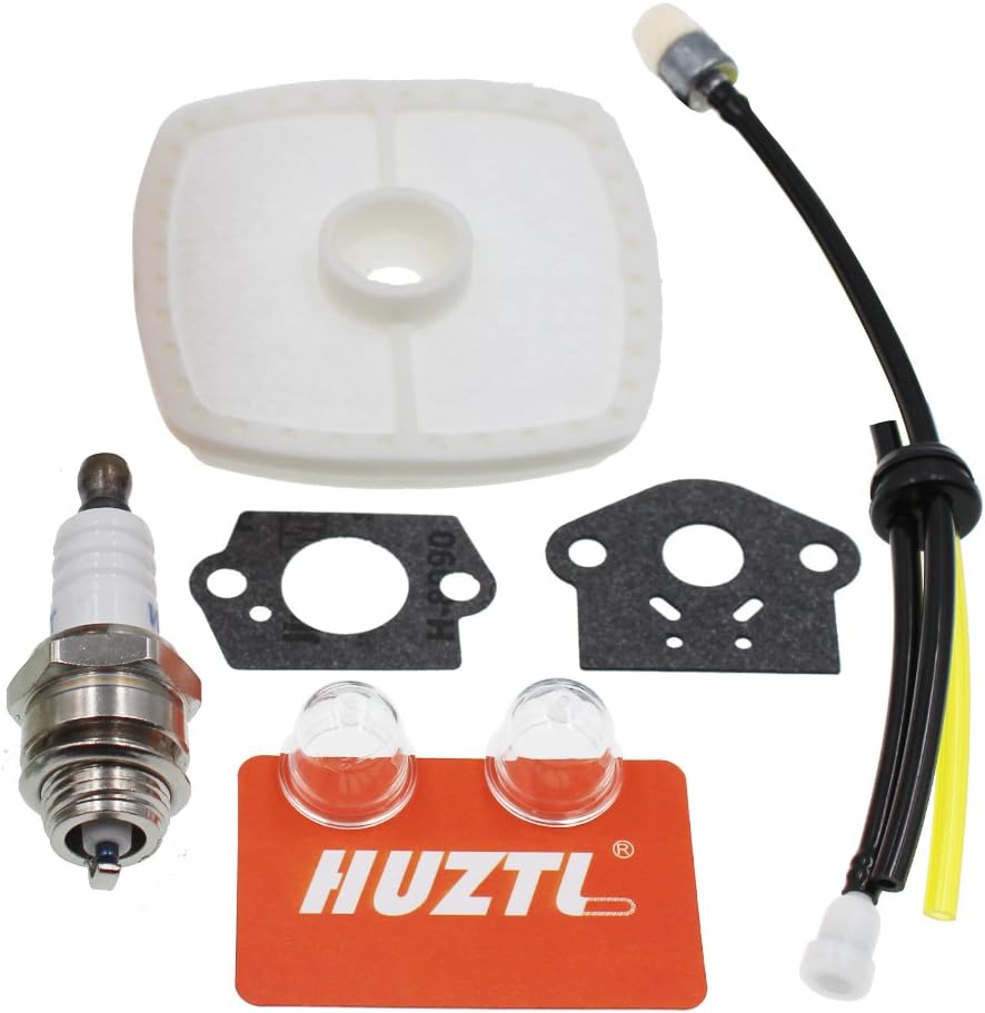 HUZTL Carburetor for Echo GT225 GT225i GT225L PAS225 PE225 PPF225 SHC225 SRM225 SRM225U Trimmer with Repower Maintenance Kit Spark Plug: Garden & Outdoor