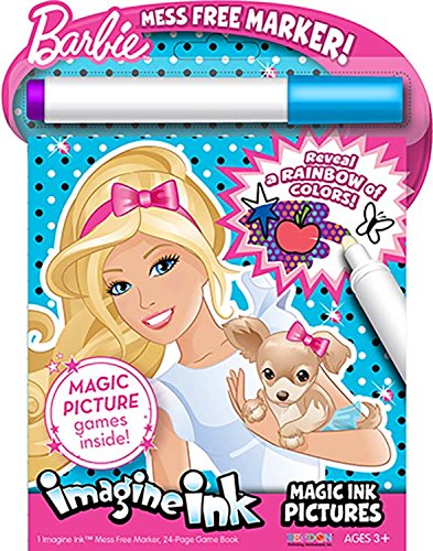 Bendon publishing barbie magic ink activity book