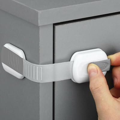 Kaka beauty Baby Safety Lock 2 Pack Child Cabinet Drawer Locks