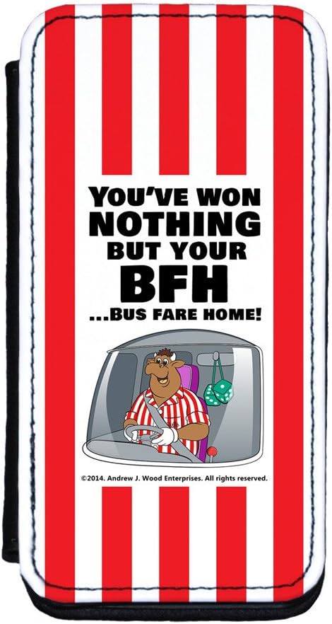 You've won nothing but your BFH Premium Faux PU Leather Case Flip Case for  iPhone 5C by Bullseye: Amazon.co.uk: Electronics
