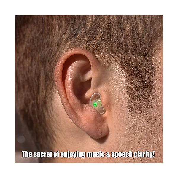 High-Fidelity-Ear-Plugs-Two-Pairs-Noise-Canceling-Hearing-Protection-for-Musicians-Clubs-Concerts-and-Sporting-Events-Aluminum-Case