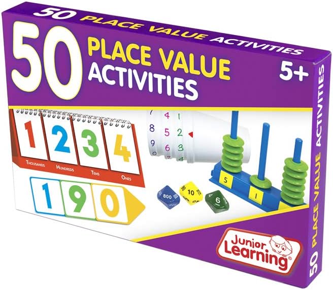 Junior Learning 50 Place Value Activities, White, Medium - Image 3