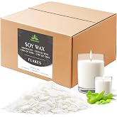 Soy Wax Flakes, Waxcanpy Natural Candle Wax, Organic Soy Wax for Candle Making from Farm, No Additives, Harmless and Pure (5lb)