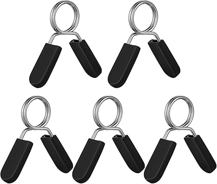 Bilanciere Senza Pesi Coppia Clip A Molla 25 Mm Morsetti A Molla Per Bilanciere Kit Solleva Pesi - Foto 13