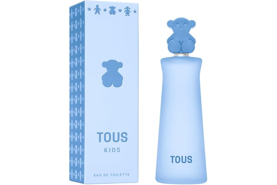 TOUS Eau de Toilette for Boys and Girls, Gentle on Children’s Sensitive Skin and Ideal for Everyday Use, 3.4 Fl Oz