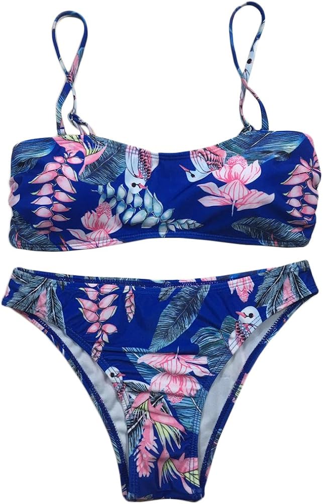 ZhuiKunA Donna Bikini Set Costumi Due Pezzi Costume da Bagno Amazon.it