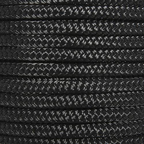 image for NovelBee 1/2 Inch X 200 Feet Double Braid Nylon Anchor Line with Stain