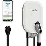 EMPORIA EV Charger Level 2 with CCS/J1772, 48 amp Indoor/Outdoor Electric Car Charger, NEMA 14-50 EV Charger Plug or Hardwire