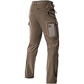 Moosehill Hiking Pants Men Stretch: Breathable Waterproof Quick Dry Lightweight Nylon Spandex Pants for Fishing Travel