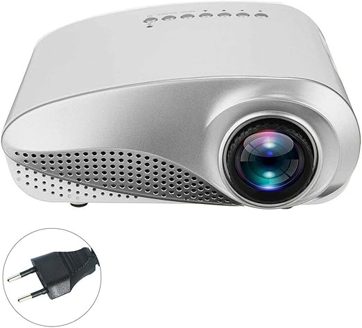 Mini proyector 3D Full HD 1080P, USB/HD/VGA Proyector LED TV LED ...