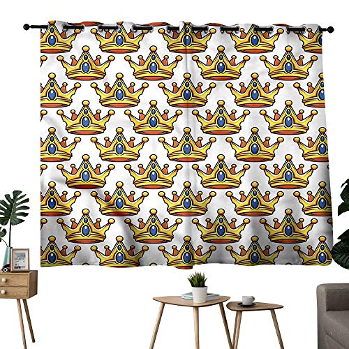 Williasm Night Darkening Curtains Grommet Curtain Kids Queen
