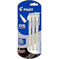 Pilot Hi-Techpoint 05 Super Value Pen - Pack of 3, Blue